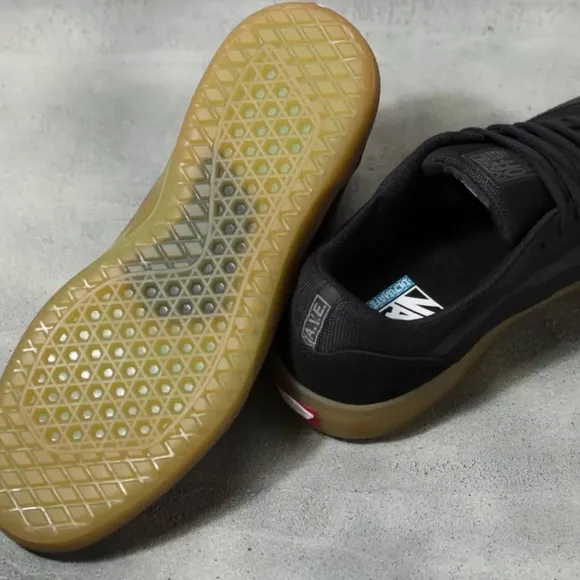 VANS | Ave Pro Black/Gum Skate Shoes