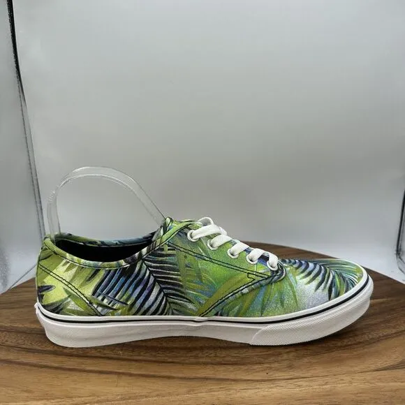 Vans Camden Low Top Lace Up Shoes Palm Leaf Tropical Skater Canvas Women's‎ 10