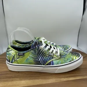 Vans Camden Low Top Lace Up Shoes Palm Leaf Tropical Skater Canvas Women's‎ 10