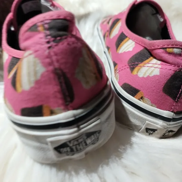 Vans Cup Cake Cupcake Sneaker Shoes Off The Wall Womens 9 Men's 7.5 Excellent