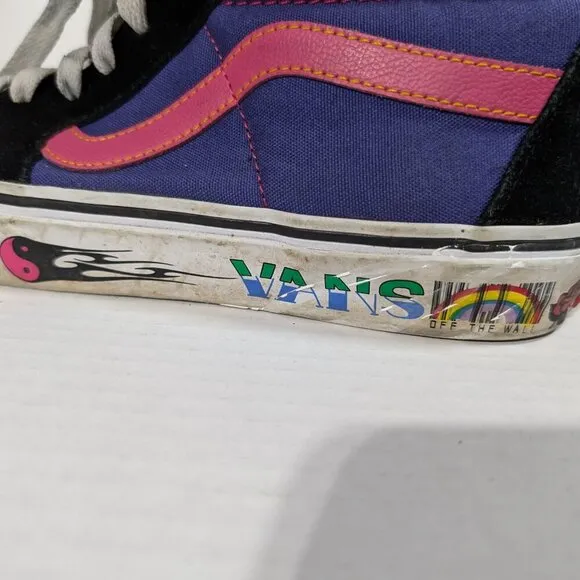 Vans Disruptive Mens 7 womans 8.5 SK8-Hi shoes