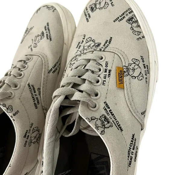 Vans Era World Code Clean Earth Day Men's Size 7  canvas leather oatmeal marsh