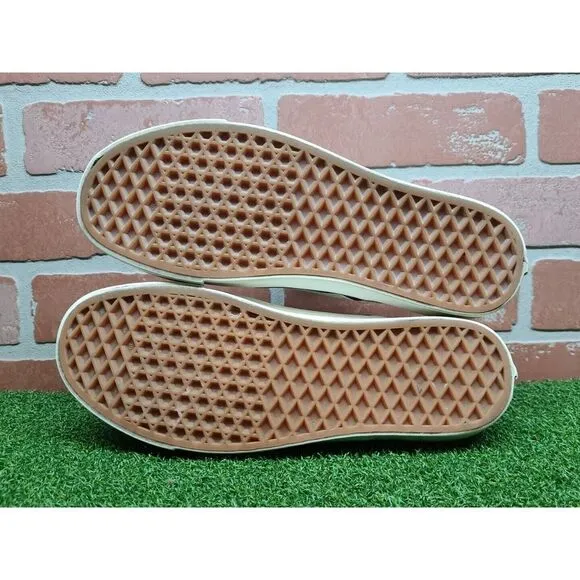 Vans Green White Stripes Off The Wall Style 98 Mens 8 (Wm 9.5) Ultracush Soles
