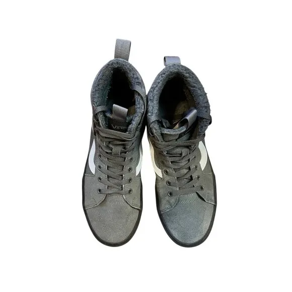 Vans Guard Grey Suede Men’s Size 10, Used Good Condition Black Gum Sole