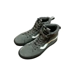 Vans Guard Grey Suede Men’s Size 10, Used Good Condition Black Gum Sole