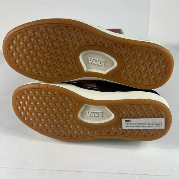VANS Lowland Shoe Men 7.5 Comfy Cush Serio Collection Black Sneakers VN0A4TZY1VY