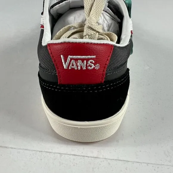 VANS Lowland Shoe Men 7.5 Comfy Cush Serio Collection Black Sneakers VN0A4TZY1VY