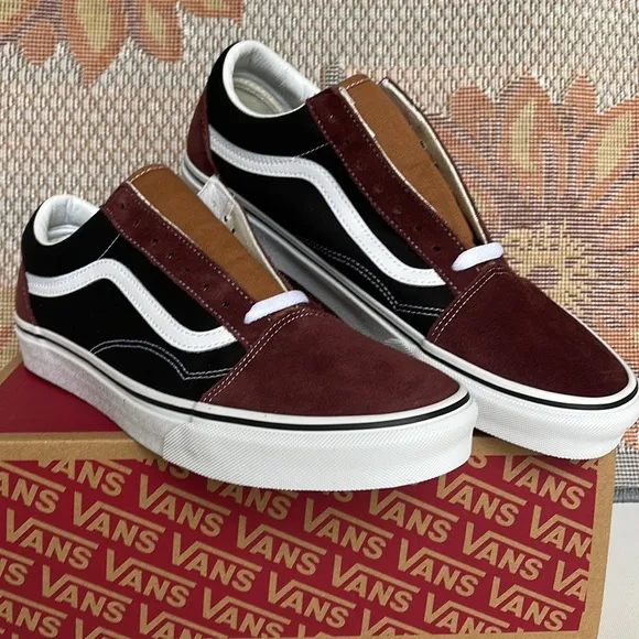 Vans Men’s Old SkoolColor Block Black/BrownVN0007NTYS8Sneakers