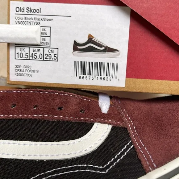 Vans Men’s Old SkoolColor Block Black/BrownVN0007NTYS8Sneakers