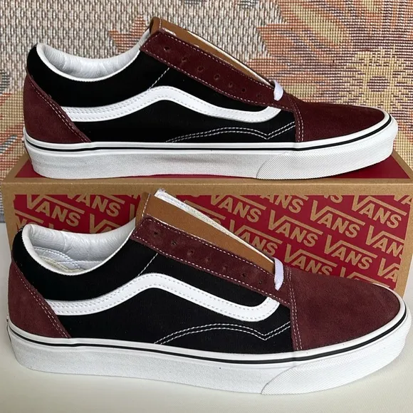Vans Men’s Old SkoolColor Block Black/BrownVN0007NTYS8Sneakers