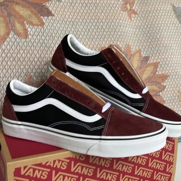 Vans Men’s Old SkoolColor Block Black/BrownVN0007NTYS8Sneakers