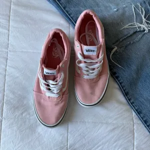 Vans Off the Wall Old School‎ Pink Skateboarding Sneakers Shoes Size 5.5