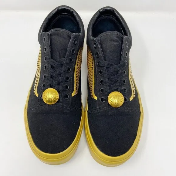 Vans Off The Wall X Harry Potter Old Skool Shoes - Golden Snitch/Black  Unisex