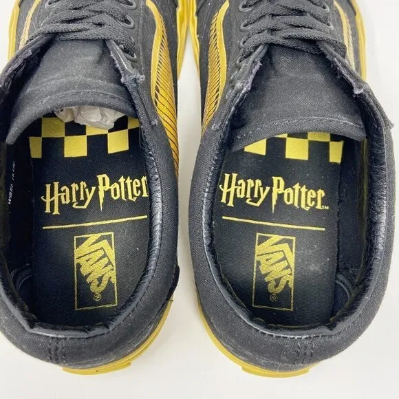 Vans Off The Wall X Harry Potter Old Skool Shoes - Golden Snitch/Black  Unisex