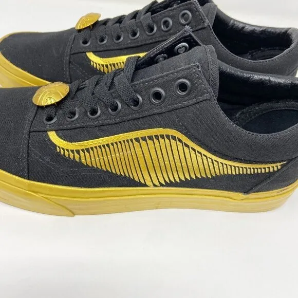 Vans Off The Wall X Harry Potter Old Skool Shoes - Golden Snitch/Black  Unisex