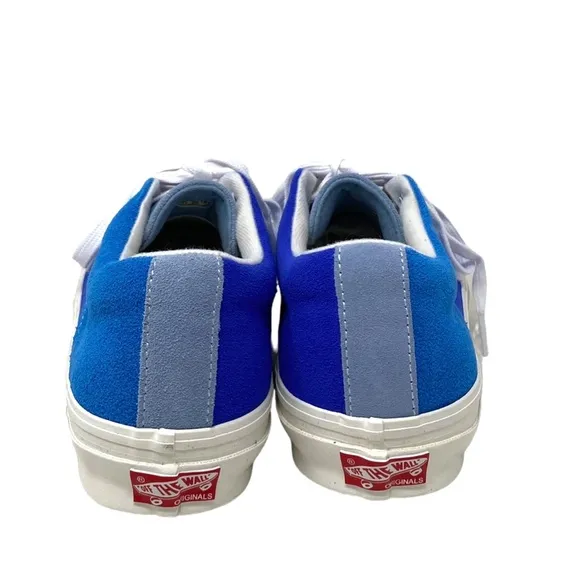 VANS OG Lampin LX Sneakers Low Suede Blue Shoes Casual Women's Size VN0A7Q4U6RE