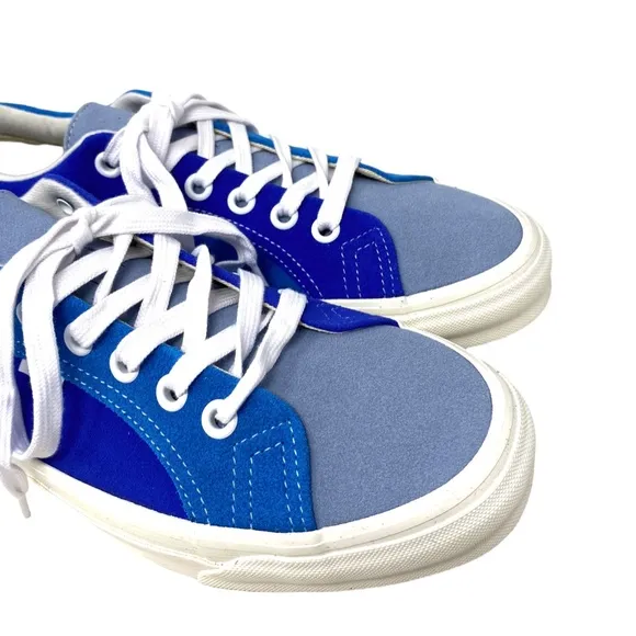 VANS OG Lampin LX Sneakers Low Suede Blue Shoes Casual Women's Size VN0A7Q4U6RE