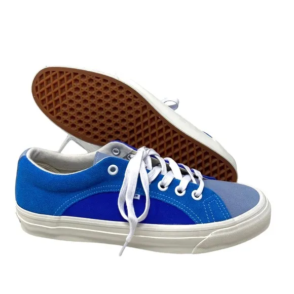 VANS OG Lampin LX Sneakers Low Suede Blue Shoes Casual Women's Size VN0A7Q4U6RE