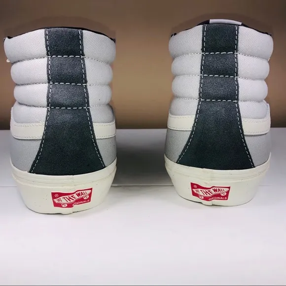 VANS OG Style 138 LX Pearl Grey Suede Canvas Shoes