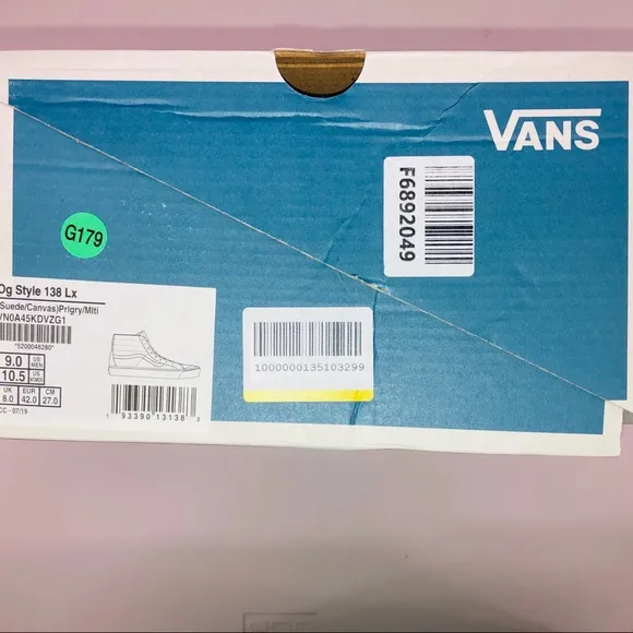 VANS OG Style 138 LX Pearl Grey Suede Canvas Shoes