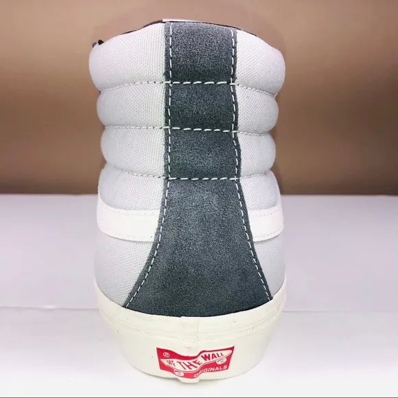 VANS OG Style 138 LX Pearl Grey Suede Canvas Shoes