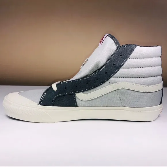 VANS OG Style 138 LX Pearl Grey Suede Canvas Shoes