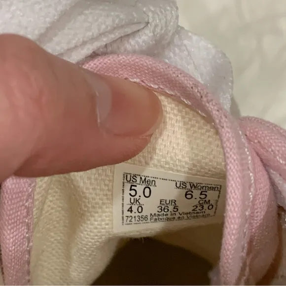 Vans Old Skool Pink Floral Embroidered Shoes