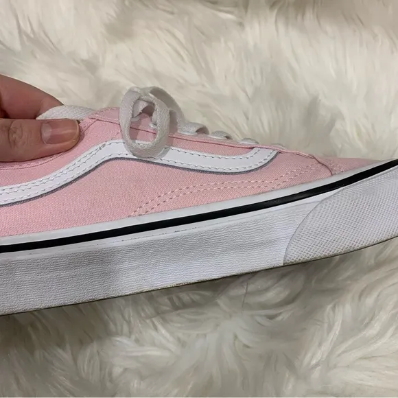 Vans Old Skool Pink Floral Embroidered Shoes
