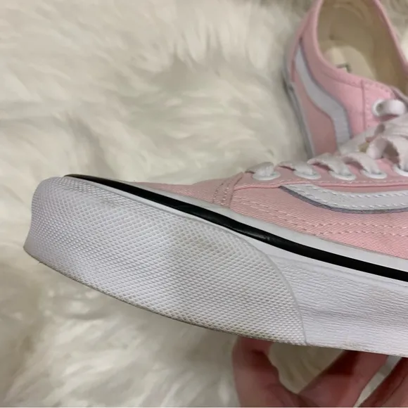 Vans Old Skool Pink Floral Embroidered Shoes