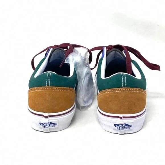 VANS Old Skool Shoes Low Top SB Multicolor Canvas VN0A4BW2448 Casual Women Suede