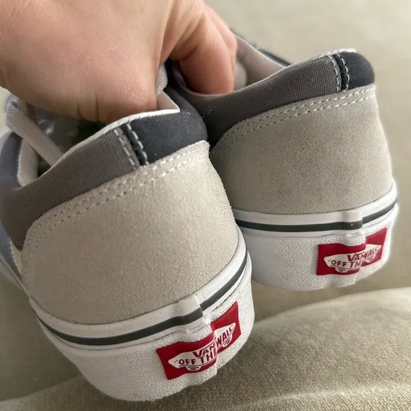Vans Old Skool Style 36 Shoes Navy Gray Colorblock Sneakers