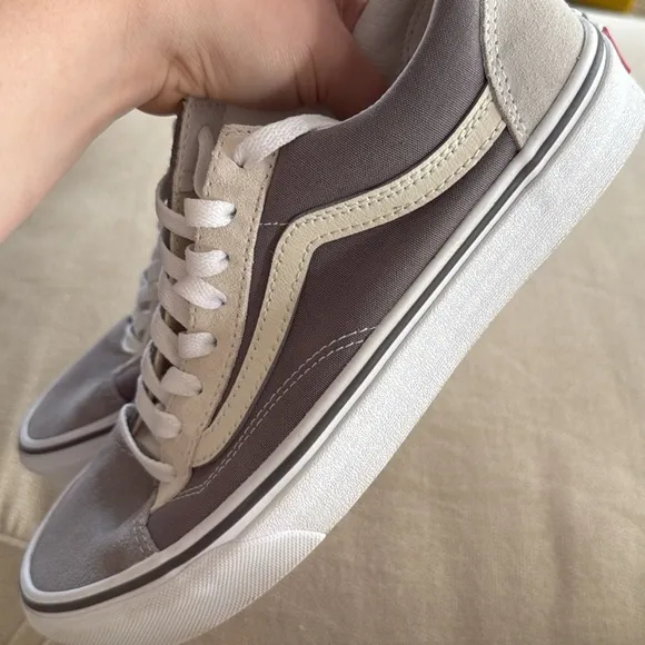Vans Old Skool Style 36 Shoes Navy Gray Colorblock Sneakers