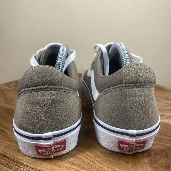Vans Old Skool Womens Walnut Brown Size 11 Low Top Shoes