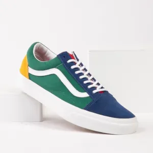 Vans primary color suede crayon teacher tennis shoes