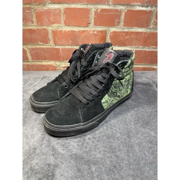 Vans Rob Zombie Sk-8 Hi Athletic Skateboard Shoes Sneakers Size Men US 7