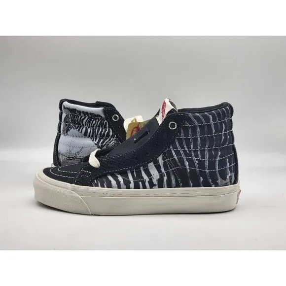 Vans Sk8 Hi LX OG x Ralph Steadman Zebra 2019 Shoes Sneakers Size 4.5