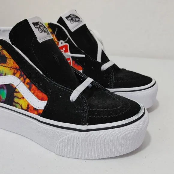 Vans Sk8-Hi Paradoxical Black Tapered Stackform Shoes Women's Size 6