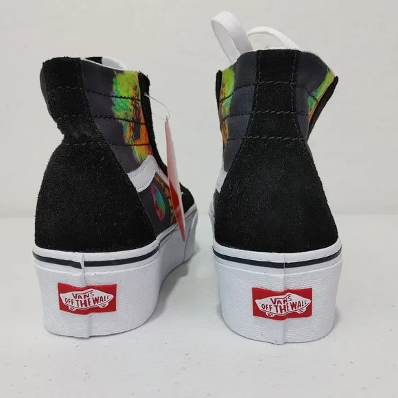Vans Sk8-Hi Paradoxical Black Tapered Stackform Shoes Women's Size 6