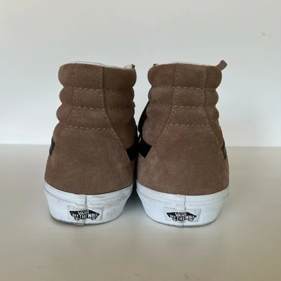 Vans Sk8 Hi Pro Desert Tan Wheat and Black Mens Sneakers, size 11.5