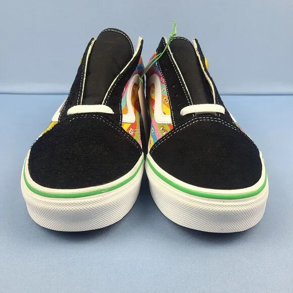 Vans Sneakers Mens Size 9.5 Old Skool Sesame Street TV Show Skate Shoes Low Top