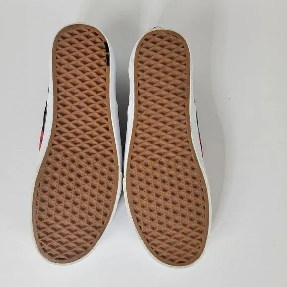 VANS Spirit 2020 Olympics International‎ Script Bright Slip-Ons Size 10.5
