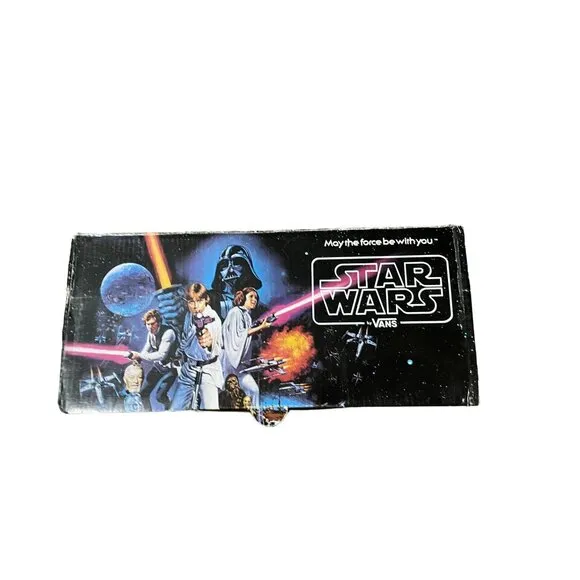 Vans Star Wars Shoes DkSide/StrmCmo VN-OY6XEXB Mens 6.5 Womens 8 Used Excellent