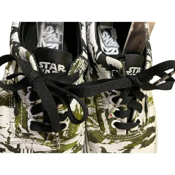 Vans Star Wars Shoes DkSide/StrmCmo VN-OY6XEXB Mens 6.5 Womens 8 Used Excellent