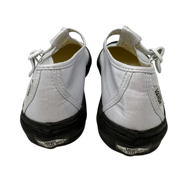 Vans Style 93 Coated Canvas True White Mary Jane Shoes Women’s Size 8 New