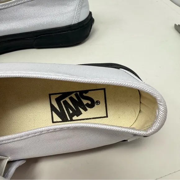 Vans Style 93 Coated Canvas True White Mary Jane Shoes Women’s Size 8 New