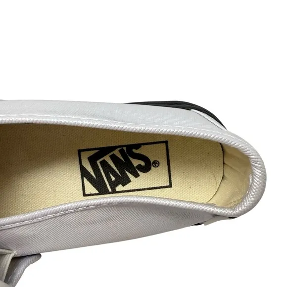 Vans Style 93 Coated Canvas True White Mary Jane Shoes Women’s Size 8 New