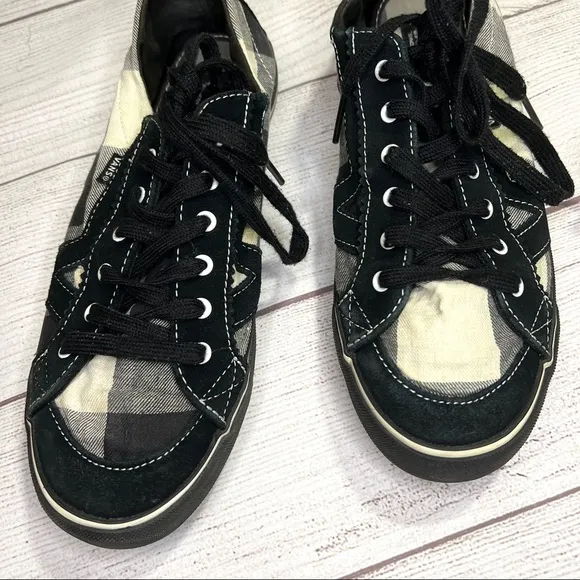 Vans Tory Plaid Black/White Low-Top Shoes