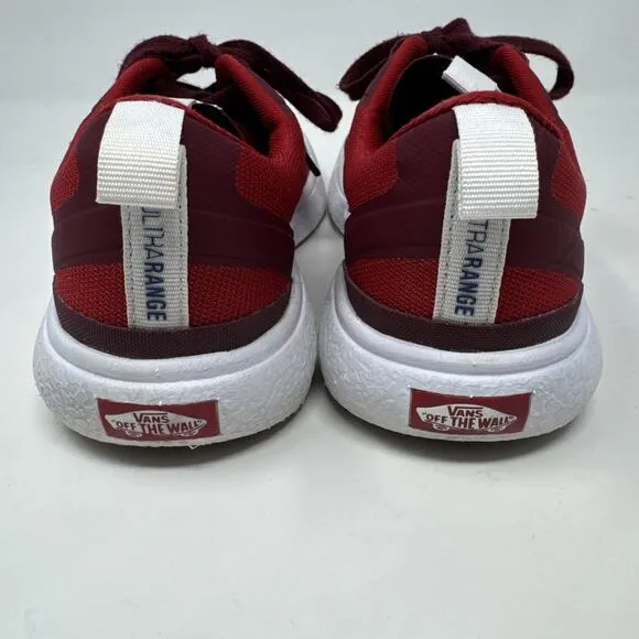 Vans Ultrarange Exo Low Red White Skate Casual Shoe Sneaker Mens 7.5 Womens 9.0