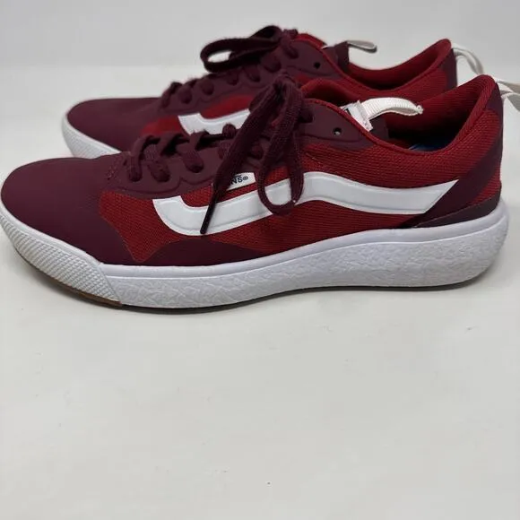 Vans Ultrarange Exo Low Red White Skate Casual Shoe Sneaker Mens 7.5 Womens 9.0