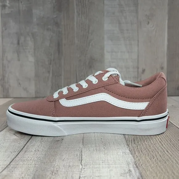 Vans Ward Little Kids' Girls Sneaker Skate Shoes Canvas Night Rose Pink Size 3